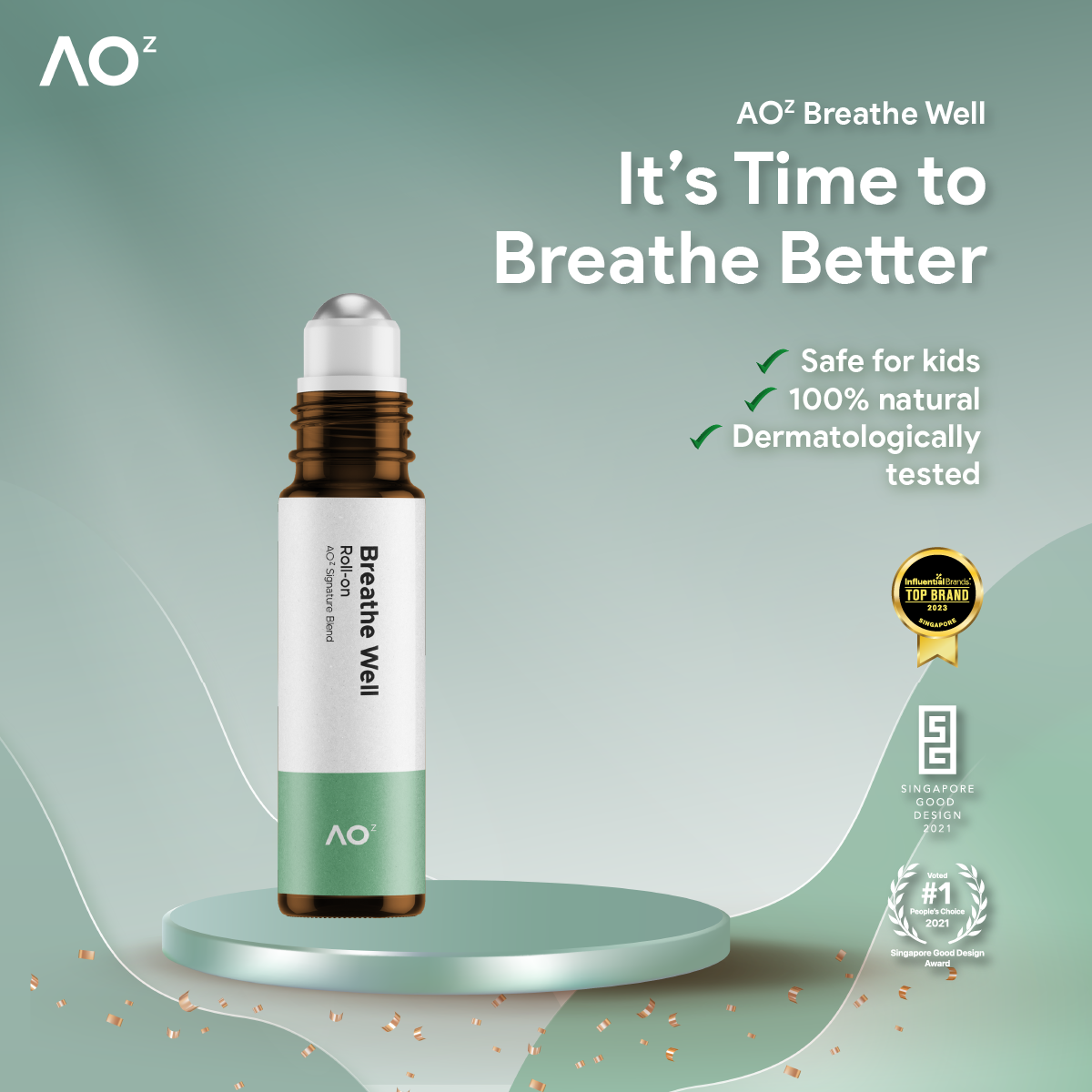 Breathe Well (10ml) + FREE Ice Silk Mask