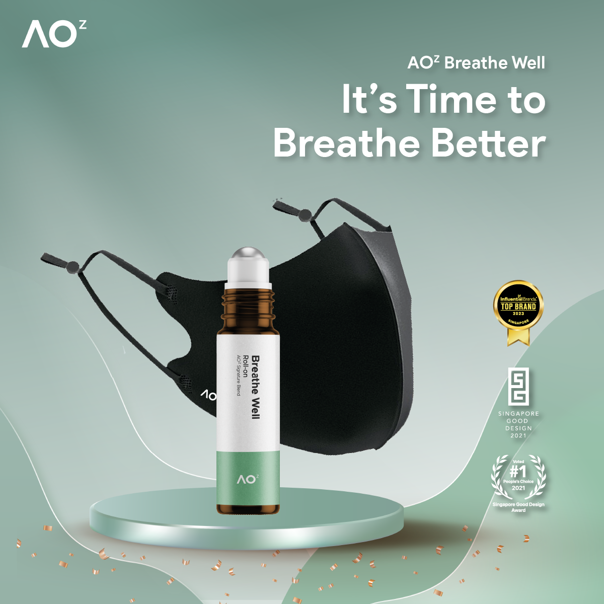 Breathe Well (10ml) + FREE Ice Silk Mask