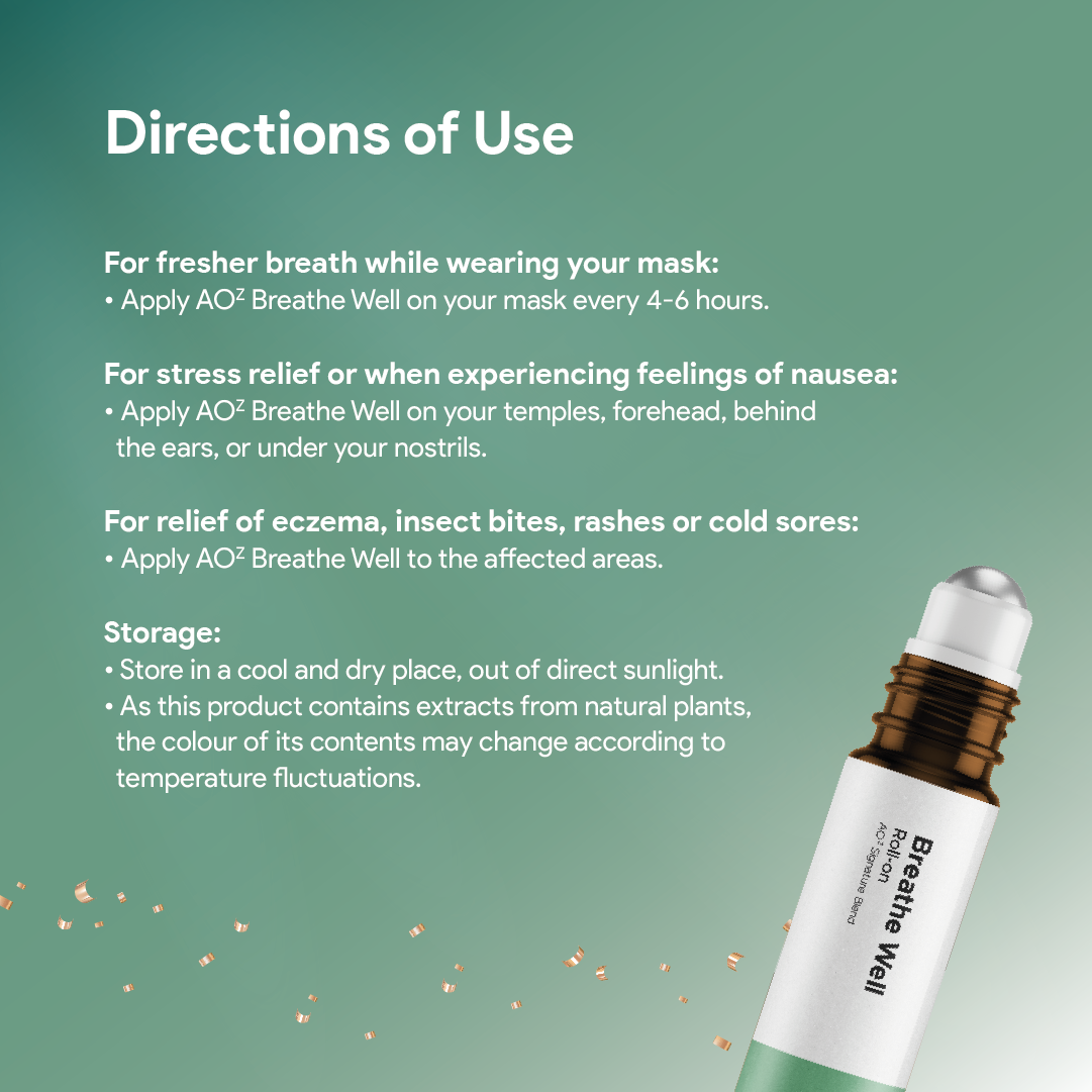 Breathe Well (10ml) + FREE Ice Silk Mask