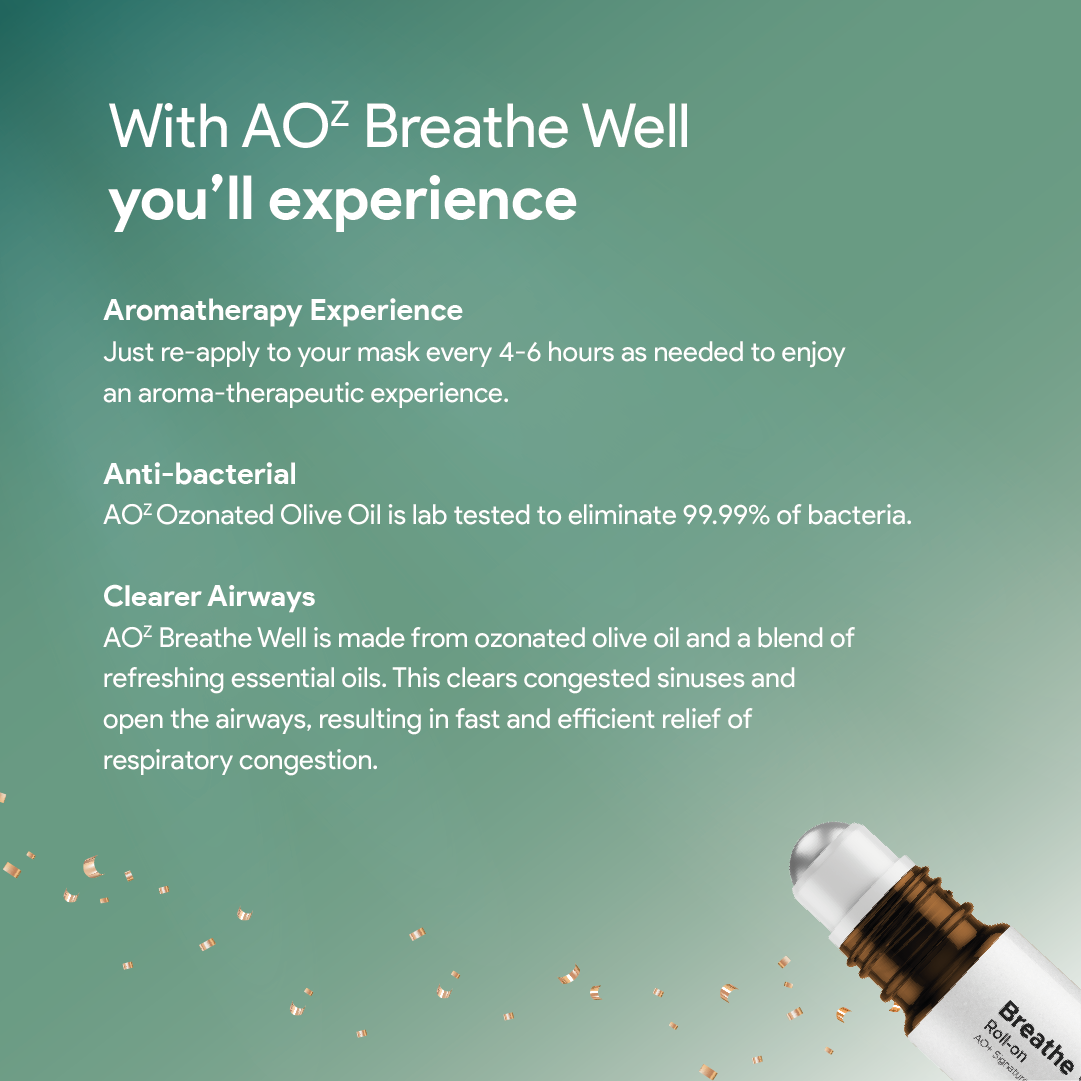 Breathe Well (10ml) + FREE Ice Silk Mask