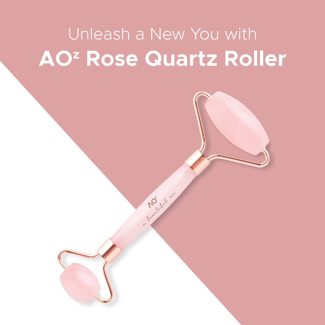 How to use the AOᶻ Rose Quartz Roller and how it benefits you!
